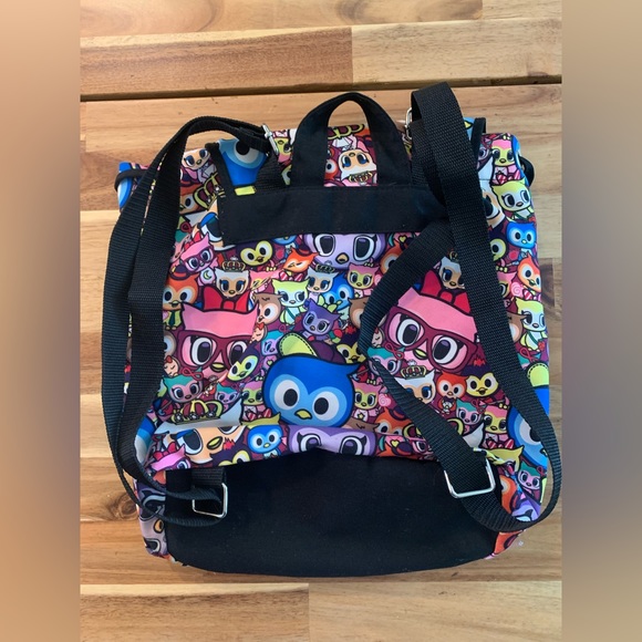 Neonstar by Tokidoki Loungefly Backpack| Colorful Owls| Unisex - Picture 9 of 13